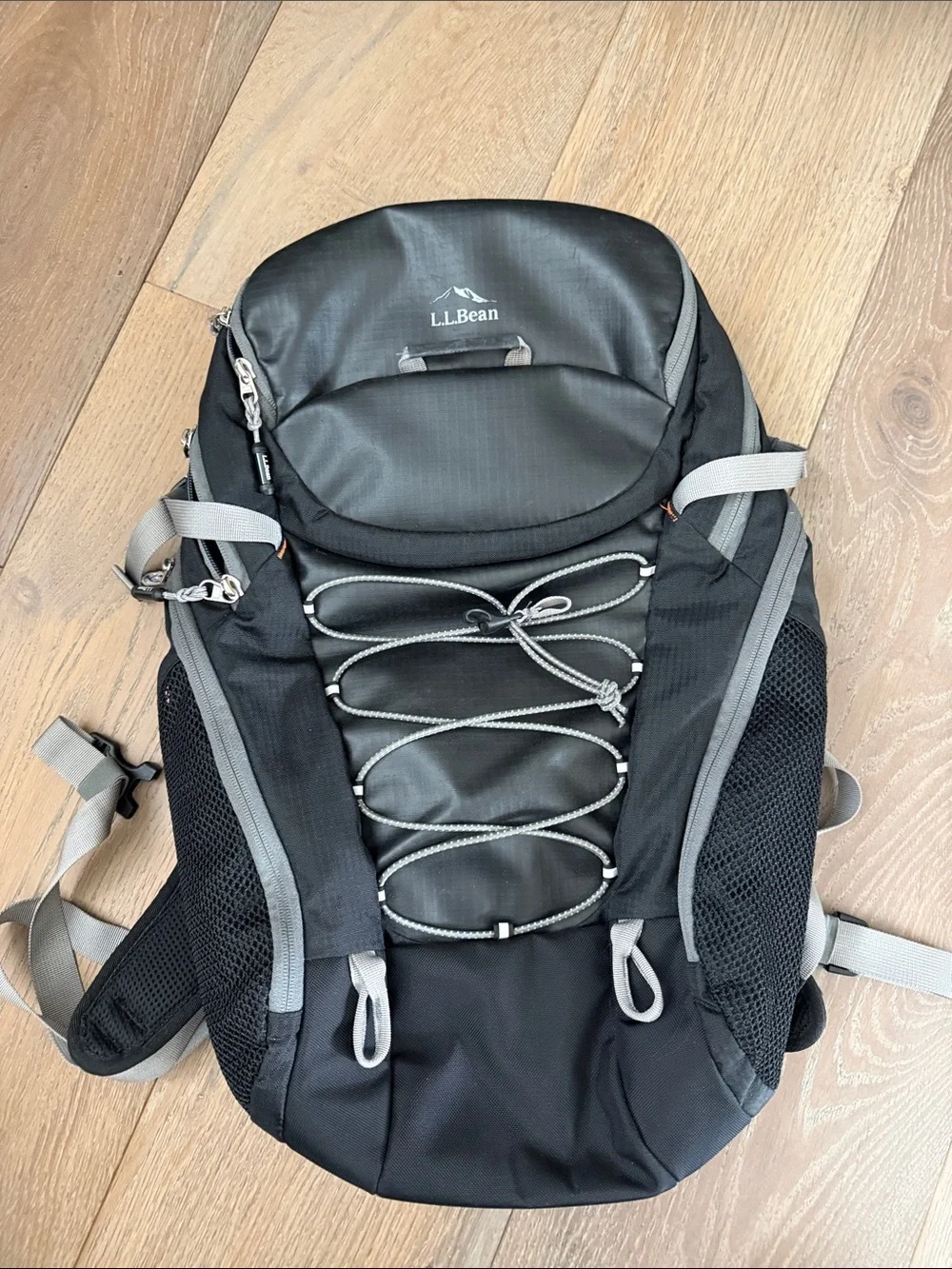 L.L. Bean Black Backpack